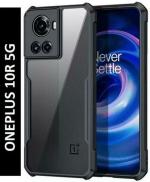 MOZETTE Back Cover for OnePlus 10R 5G (Transparent, Dual Protection, Pack of 1)