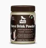 Palfrey Soya Drink Powder Vegan | Non GMO | 23.8% Protein | Lactose Free | Cholesterol Free | Gluten Free (Chocolate) 300g