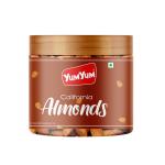 Yum Yum Delicious Almonds in a Convenient 200g Glass Jar - Perfect for Snacking, Baking, and Cooking