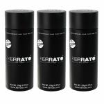 Kerrato Hair Fibres for Thinning Hair (MEDIUM BROWN) Natural - 28g - Conceals Hair Loss in 10 seconds - Natural Hair Thickener & Fibers - Pack of 3