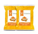 Trinetra Haldi Powder 500 g (250g X 2 Pack) Turmeric Powder