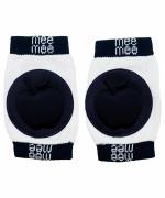 MeeMee Soft Baby Knee/Elbow Pads (Navy Blue) Navy Blue Baby Knee Pads (NA)