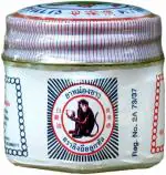 MOVITRONIX White Monkey Holding Peach Balm Thailand Product Pack Of 1 (18 Gram)