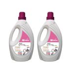 WORDOX Washing Machine Liquid Detergent - 2L Multi-Fragrance Fluff Matic Liquid Detergent, Specially Designed Laundry Liquid for Fabric Care (1 Liter - Pack of 2 Bottles)