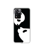 Casotec Panda Drawing Design Printed Silicon Soft TPU Back Case Cover for Mi 11i Hypercharge 5G / Mi 11i 5G