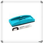 YAJNAS Non Magnetic 2x2 feet, Double Sided Writing Whiteboard & Chalk Board, Combo of 3 Item Whiteboards and Duster Combos (White, Green)