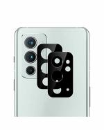 GADGETRONICS (Pack of 2) OnePlus 9RT Black Scratch Resistant Back Camera Lens Protector Tempered Glass