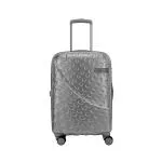 Safari Orbit TSA Lock with Securi (Antitheft) Zipper 8 Wheels 55 Cms Small Cabin Trolley Bag Hard Case Polycarbonate 360 Degree Wheeling System Luggage, Trolley Bags For Travel, Suitcase For Travel, Silver