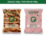 Goshudh Kala Namak 400g & Dalchini sabut 100gm Combo Pack 500g