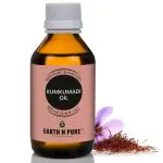 Earth N Pure Kumkumadi Oil 100% Pure, Natural, Therapeutic Grade, Saffron Oil - For Ultra Skin Brightening and Radiance,Non Greasy Anti-Aging(100 Ml)