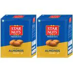 STAR NUTS ROASTED SALTED ALMOND COMBO PACK (2 x 190 GM)