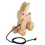B4BRAIN | Rabbit Pull Toy for Babies 1-2 Year for Brain Development Designed by Experts