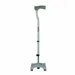 Vissco Avanti L Shape Quadripod Walking Stick | for Elderly & Those Physically Challenged