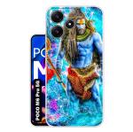 Case Club Multicolor Silicon Shock Proof Back Cover for POCO M6 Pro 5G, Redmi 12 5G