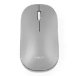 elevn ergo11s Wireless Mouse, Silent Buttons, 2.4 GHz with USB Mini Receiver, 1600 DPI Optical Tracking, Wireless Optical Mouse for Ambidextrous PC/Mac/Laptop - Grey