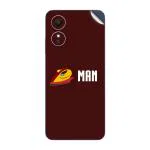 GADGETSWRAP Printed Vinyl Skin Sticker for Oppo A17 - Iron Man