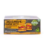Wakao Jack Supreme Burger Patty Vegan Meat (100% Plant Based Jack Fruit Meat) Ready to Cook (400g)