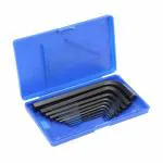 RAMEX Allen Key Set, Allen Key Set Tools Kit, 9pc Hex Allen Key Set In Plastic Box Packet Size