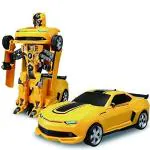 DOMENICO Toy Transforming Car with Bright Lights and Music 21.9 x 9.3 x 6.8 cm 36 months - 6 years