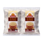 Ghotaram Organics Jau Ka Dalia / Guli | Barley Dalia | Organic Dalia Barli Arisi | JAU GULI DALIYA | JAU KA DALIYA | BARLEY DALIYA (PORRIDGE) | Barley Porridge | Barley Dalia | Jau Ki Guli -5960g(pac 2x 2980g)