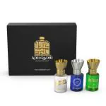 AdilQadri Luxury Alcohol Free Roll-On Attar Perfume Gift Set For Unisex (3 ML Each)