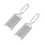 DreamBasket Stainless Steel Cheese Grater / Coconut Grater (Pack of 2) for Kitchen