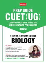 CUET (UG) PREP GUIDE SECTION:II BIOLOGY 2022_MTG Editorial Board_Paperback_240