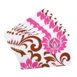 Dakshya Industries Printed PVC Rectangle Shape Placemats Cutwork Geometric Design for Kitchen, Restaurant, Dressing Table Mats, Drawer Mat and Dining Table Mats Pack Of 6 - Multicolor