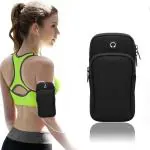 PINDIA Armband Pouch Phone Holder for Running Gym Workout 1Pc, Black(JIO-DC1704442) Incomplete
