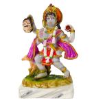 INTEXTURE GALLERY 99 Bhairav Baba Handpainted Idol For Success & Gifts/Pooja Room/Home Decoration(4x3x6.5) (Multi)
