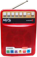 BEERTECH...GET THE BEST TECH...GET THE BEST TECH NX BS109FM Digital Display Portable USB Tooth Music Player With 3.5 mm Headphone Jack FM Radio (Red)