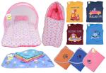 Kwitchy New Born Baby Gift Combo Bedding & Clothing Set Daily Essential Items (0-6 Months)