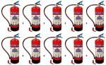 Eco Fire Abc Powder Type Fire Extinguisher, 9 Kg (Pack Of 10 )