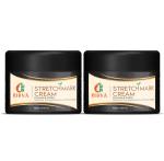 RIBVA present Stretch Marks Removal Cream - Natural Heal Pregnancy, Hip, Legs, Mark oil 100 ml pack of 2