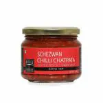 WICKED GOURMET KITCHEN by MIRAI Schezwan Chilli Chatpata Dip / Spread / Stir-Fry All Natural, Preservative Free 300 G