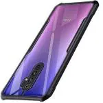 COBERTA Back Cover for Mi Redmi 9 Prime Back Cover Case - Black Transparent