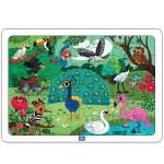 Mini Leaves Multicolor Engineered Wood Jungle Bird Puzzles 36 months (Pack of 35)