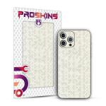 PROSKINS Honeycomb White 3D Textured Mobile Back Skin/Sticker Only for Xiaomi Redmi Note 11T Pro Plus 5G