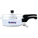 Bestofry 2 Litres Sub Junior Pressure Cooker Pan type, Aluminium Small Cooke