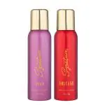Signature Perfume body spray- TEEN & VOLCANO Combo -120 ml each|Deodorant for Men & women|Long Lasting fragrance| pack of 2