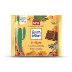 Ritter Sport Salted Caramel Chocolate | Fresh Chocolates Imported from Germany, 100g