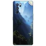 GADGETSWRAP Printed Vinyl Skin Sticker for Oppo Reno 6 Pro - deep valley
