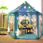 Goyal's Blue Baby Dream Kids Castle Play Tent House for Children Play Indoor Outdoor Games