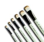 ArtizCraft Professional Quality Filbert Painting Brushes ( 6 Qty )