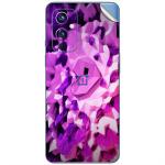 GADGETSWRAP Printed Vinyl Skin Sticker for Oneplus 9 - Abstract Pink