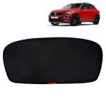 Kingsway Car Rear Windshield Sun Shades Curtains for Volkswagen T Roc, Model Year : 2020 Onwards, Dicky, Color : Black, Cotton Mesh, 1 Piece
