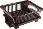 Track India Brown Plastic Utensil Kitchen Rack