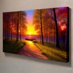 Love Creation A4 Size poster print for creative wall art- nature-s-masterpiece-canvas-print-9527(Non Sticker)