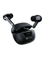 Portronics Harmonics Twins 28 ANC TWS in Ear Earbuds With Smart Touch Control, 30 Hours Playback, Quad Mic ENC, Low Latency, 13mm Dynamic Driver, IPX 5 Water Resistant, Fast Type C Charging(Black)