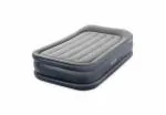 Intex Dura-Beam Plus Deluxe Pillow Rest Air Mattress ith Built-In Electric Pump, Single